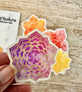 Load image into Gallery viewer, 7 Chakra Sticker Set

