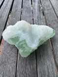 Load image into Gallery viewer, Sugar Fluorite | Green Fluorite | Fujian Fluorite | Top Quality Green Fluorite | UV Reactive Minerals | Green Crystals | Fluorite Crystal
