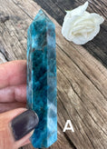 Load image into Gallery viewer, Super Quality Blue Apatite Mini Towers
