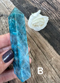 Load image into Gallery viewer, Super Quality Blue Apatite Mini Towers
