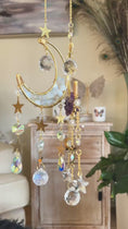 Load and play video in Gallery viewer, Crystal Crescent Moon Phase Sun Catchers
