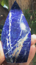 Load and play video in Gallery viewer, Copy of Copy of High-Grade Sodalite Flame #3
