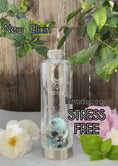 Load and play video in Gallery viewer, STRESS FREE - Crystal Infused Water Bottle
