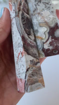 Load and play video in Gallery viewer, Mexican Crazy Lace Agate | Laughter Stone
