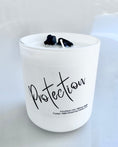Load image into Gallery viewer, PROTECTION CRYSTAL + REIKI SCENTED SOY CANDLE
