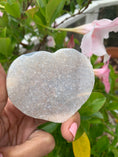 Load image into Gallery viewer, Sugar Druzy Rare Orca Agate  Heart
