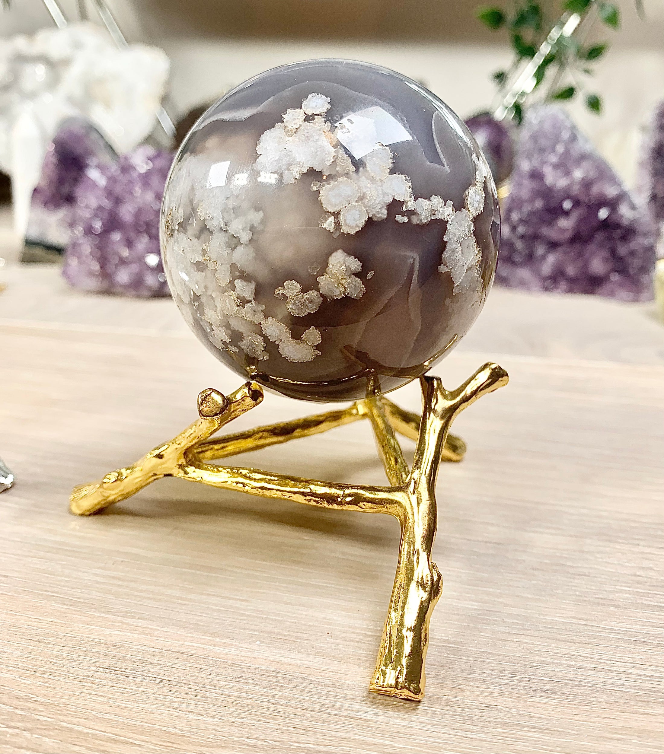 Tree Branch Sphere Stand