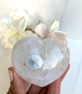 Load image into Gallery viewer, Beautiful Clear Quartz Puffy Heart Cluster

