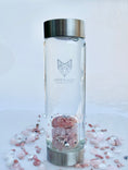 Load image into Gallery viewer, LOVE Crystal Infused Water Bottle
