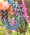 Load image into Gallery viewer, Rare AAA Blue Fluorite Crystal Stack Bracelet
