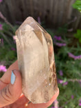 Load image into Gallery viewer, Thousand Layer Quartz Tower (Lodolite)
