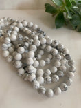 Load image into Gallery viewer, Howlite Crystal Stack Bracelet
