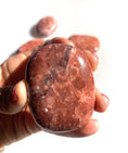 Load image into Gallery viewer, Brecciated  Red Poppy Jasper Palm Stone
