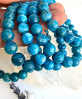 Load image into Gallery viewer, Authentic Blue Apatite Crystal Stack Bracelet
