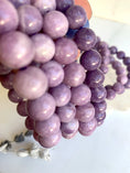 Load image into Gallery viewer, Authentic Lepidolite Crystal Stack Bracelet
