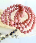 Load image into Gallery viewer, Authentic Rhodochrosite Crystal Stack Bracelet
