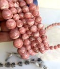 Load image into Gallery viewer, Authentic Rhodochrosite Crystal Stack Bracelet
