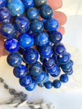 Load image into Gallery viewer, Genuine Lapis Lazuli Crystal Stack Bracelet
