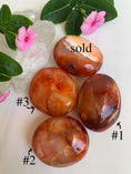 Load image into Gallery viewer, Carnelian Palm Stone, You Pick!
